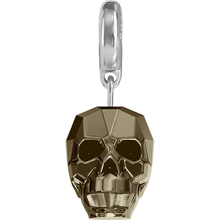 Swarovski BeCharmed & Pavé Beads - 87 008 - BeCharmed Crystal Skull Charm